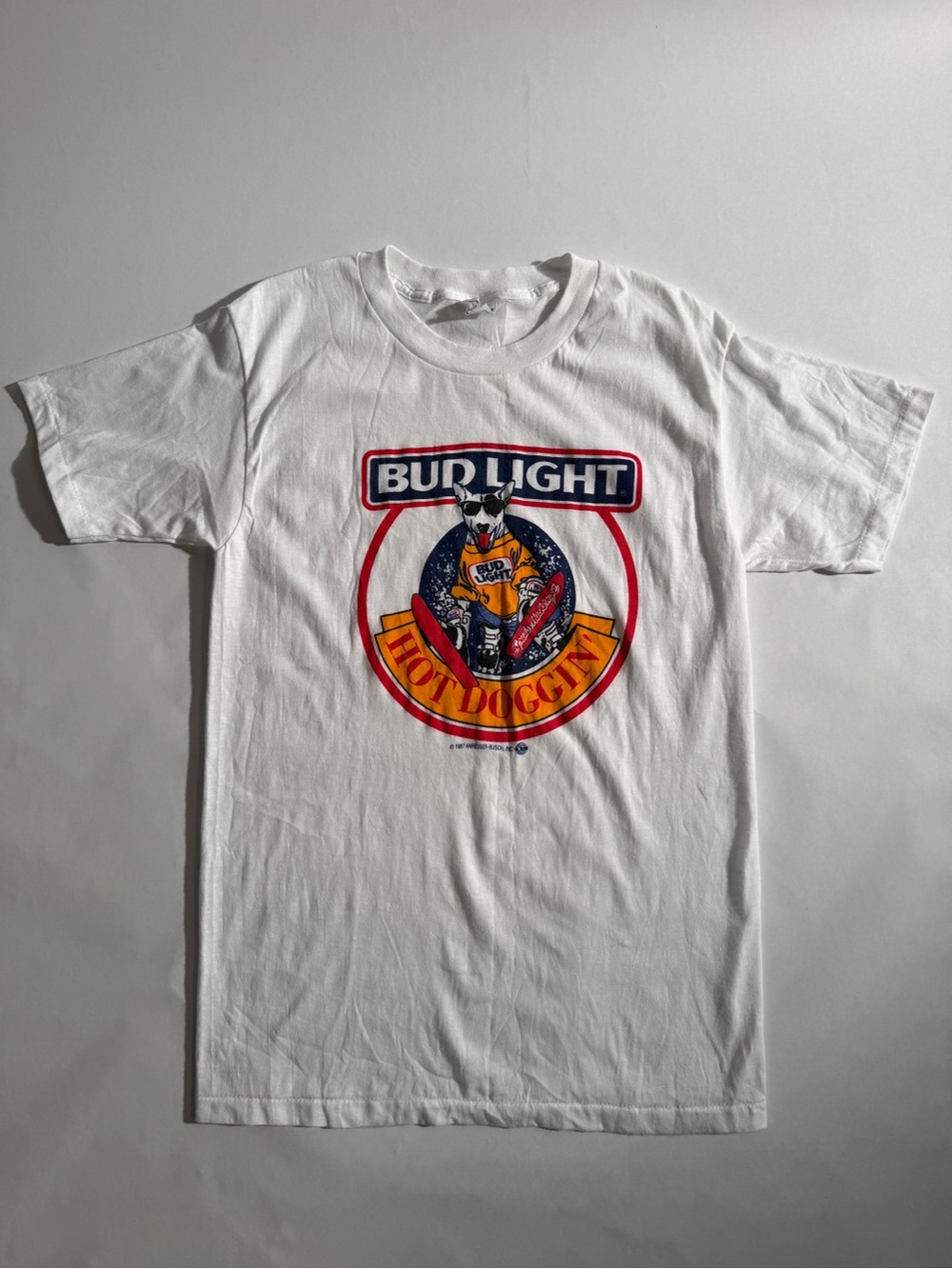 Vintage Bud Light Spuds Mackenzie Shirt Large